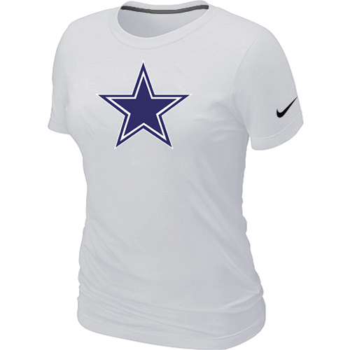 Nike Dallas Cowboys Women's Legend Logo Dri-FIT NFL T-Shirt - White
